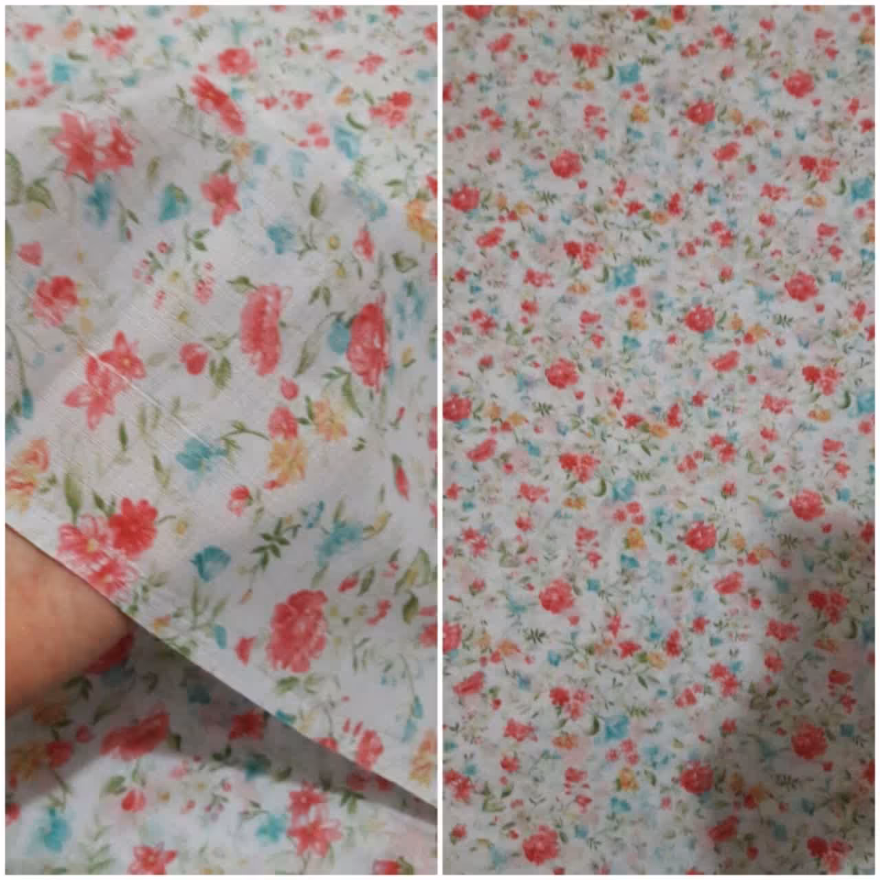 پارچه قواره ای گل ریز مخصوص دوخت چادر 5 متر 