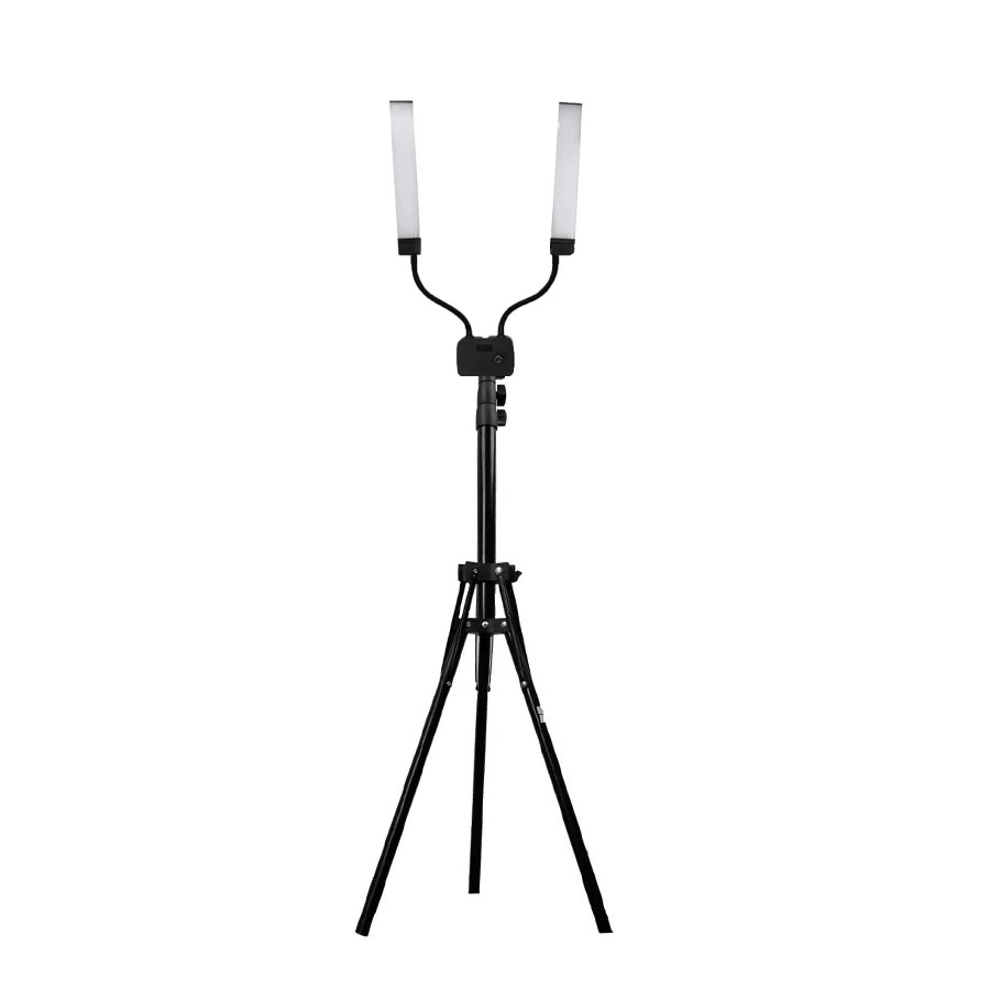 نور ثابت ال ای دی شاخ گوزنی هیرو HERO HR-112 DUAL LED به همراه پایه تاشو