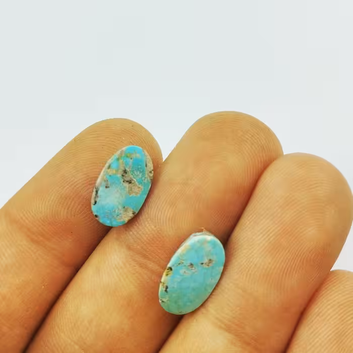 سنگ فیروزه ست نیشابور طبیعی کد 11720768