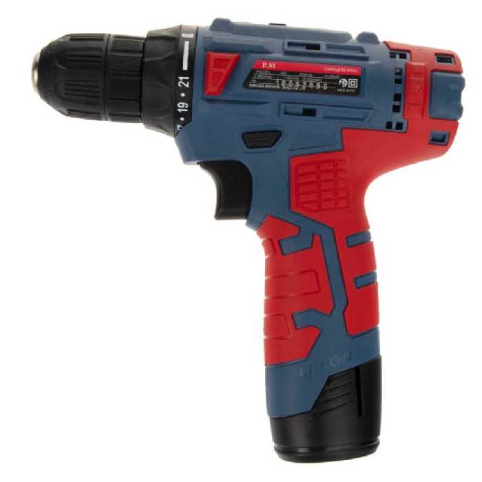 دریل پیچ گوشتی شارژی پی ام مدل PM ce1