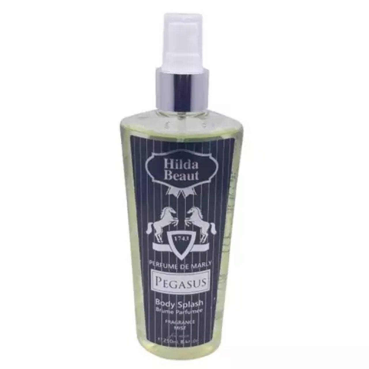بادی اسپلش مردانه هیلدا بیوت (Hilda Beaut) مدل DE MARLY PEGASUS حجم 250 میلی‌لیتر