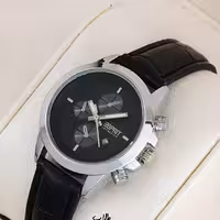 ست زنانه و مردانه طرح اسپریت بند چرم بدنه فلزی Esprit