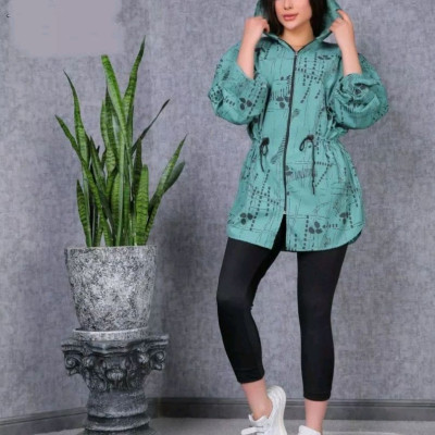 مانتو اسپرت زنانه میکرو چاپی مدل 267