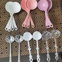 ملاقه ها در سه جنس شیشه ای و استیل و پلاستیکی و در رنگبندی متنوع و طرح های جذاب و قیمت مناسب در پک دوتایی و 4 تایی