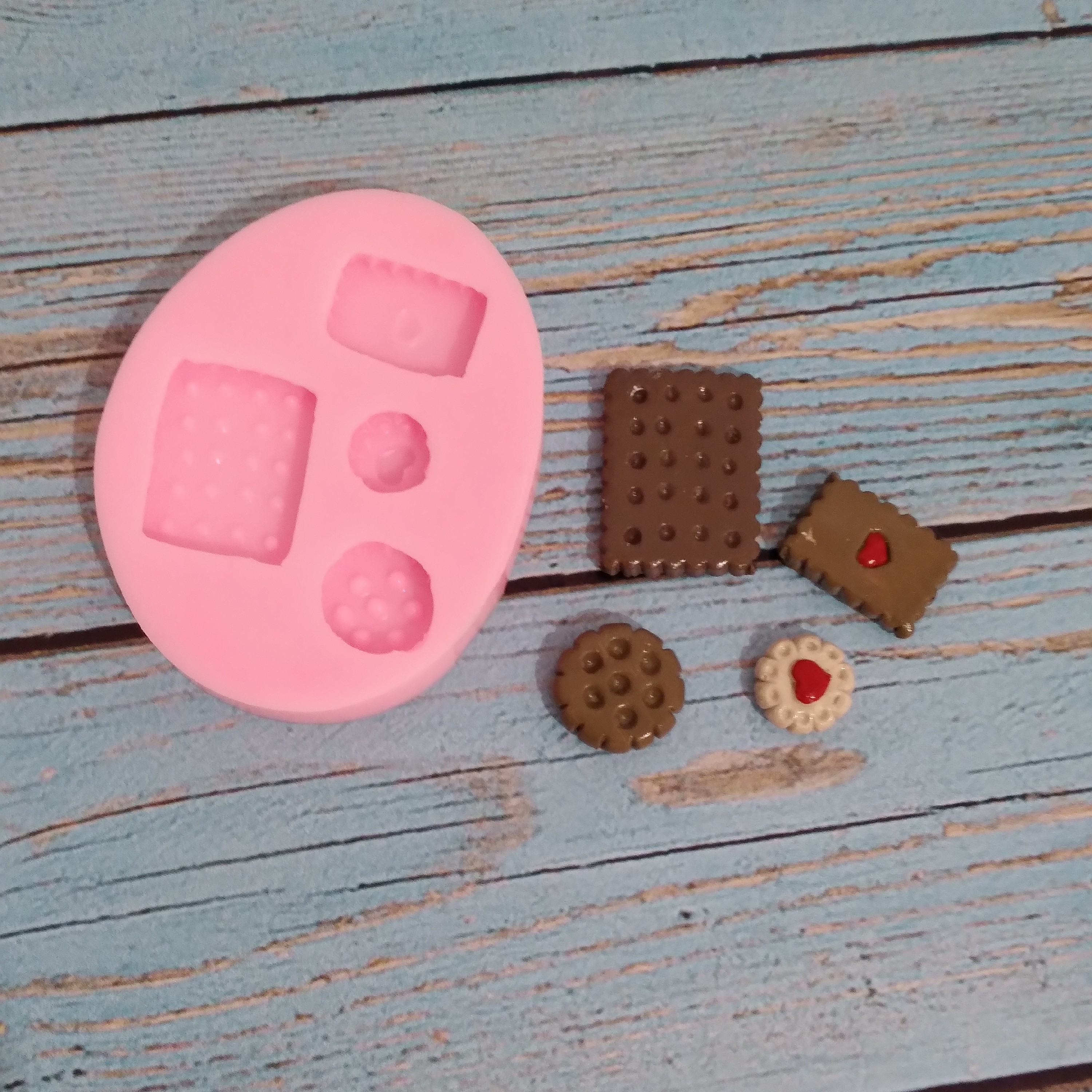 قالب سیلیکون بیسکوییت(تزیینی)