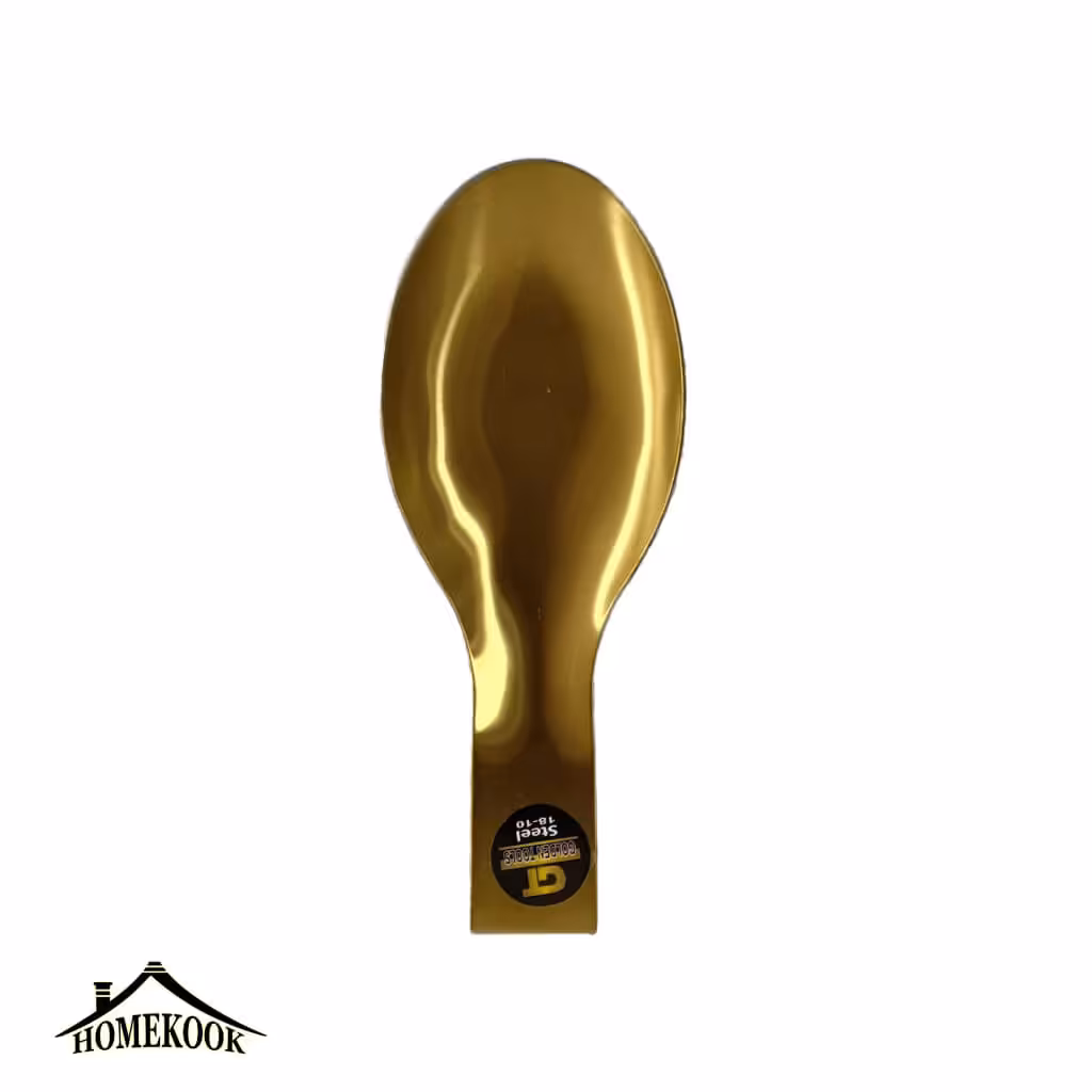 زیرقاشقی کنارگازی استیل طلایی