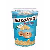 بیسکولاتا لیوانی مغزدار نارگیلی Biscolata | فروشگاه ارس ترک