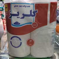 دستمال توالت گلریز 4 عددی چهار لایه