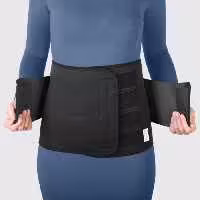 شکم بند لاغری ورزشی نئوپرن با کش دوبل طب و صنعت کد62100