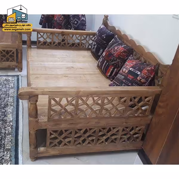 تخت سنتی سه نفره مدل CSP11 - فروشگاه سه گامه