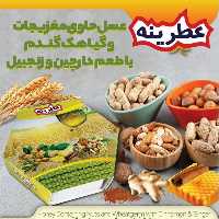 معجون عسل حاوی جوانه گندم و انواع مغزیجات با دارچین و زنجبیل