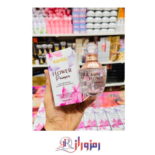 پرایمر صورت کاریته حاوی گلبرگ رز حجم 60 میل