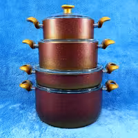 سرویس قابلمه 8 پارچه لاکچری لاوان رزبری