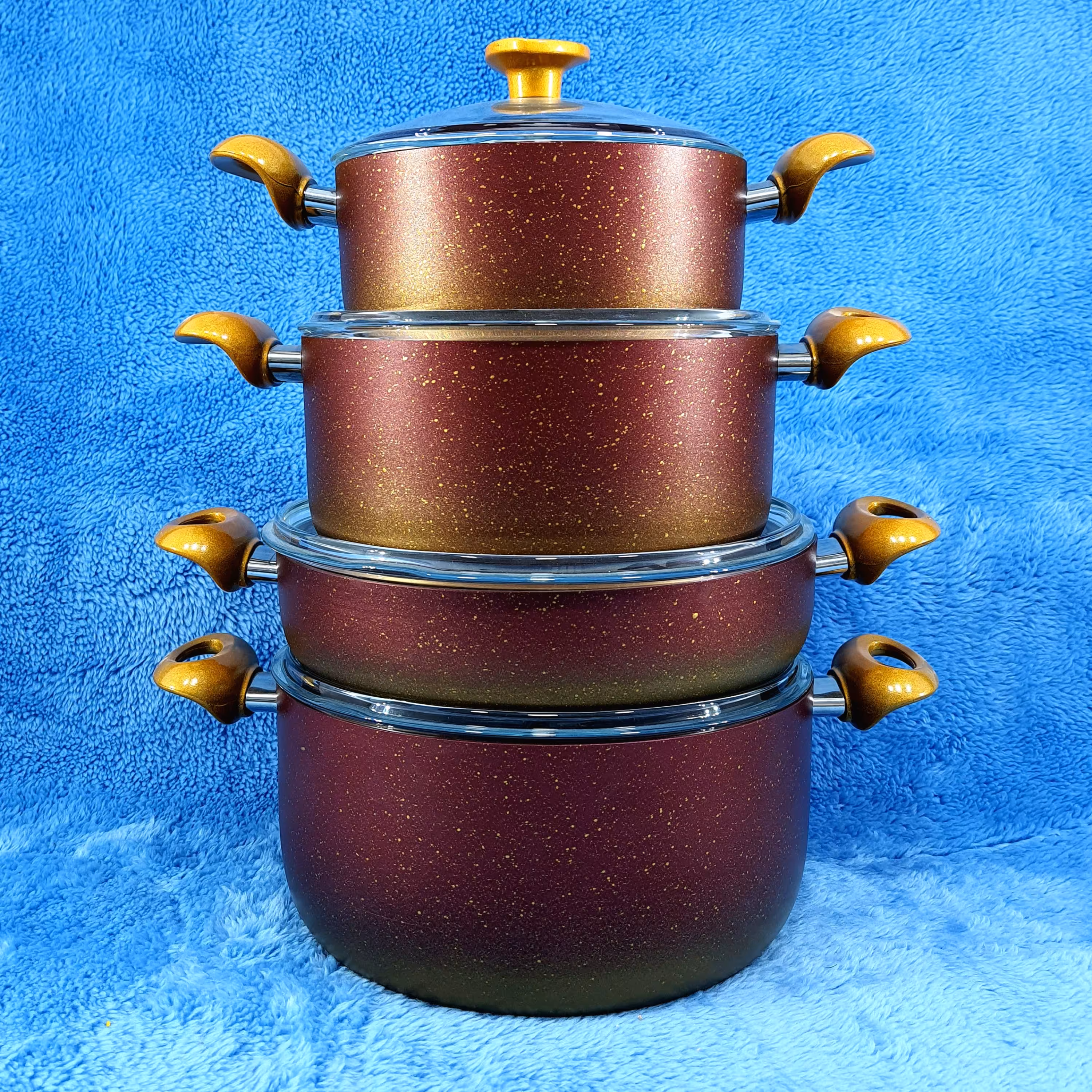 سرویس قابلمه 8 پارچه لاکچری لاوان رزبری