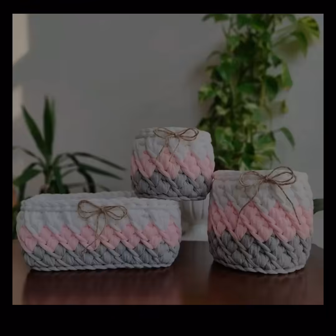 ست باکس سه تکه نظم دهنده مدل تریکو