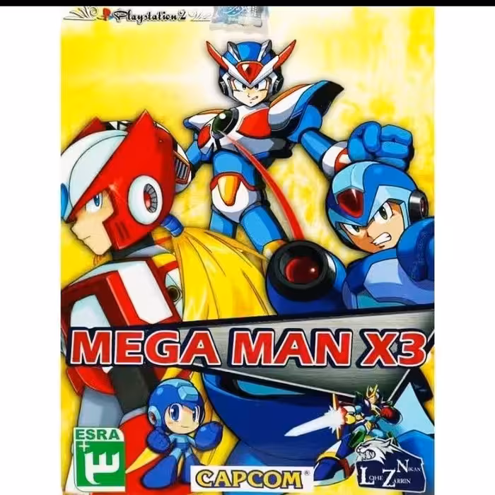 بازی مگا من X3 مناسب پلی استیشن 2 