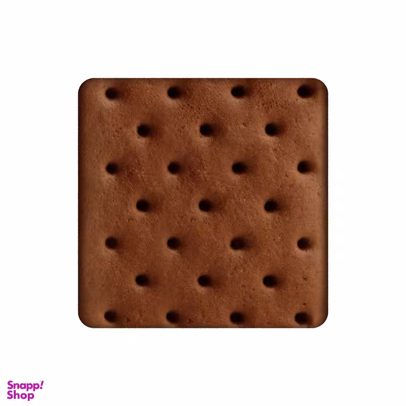 زیرلیوانی طرح بیسکوییت شکلاتی کد 7289899