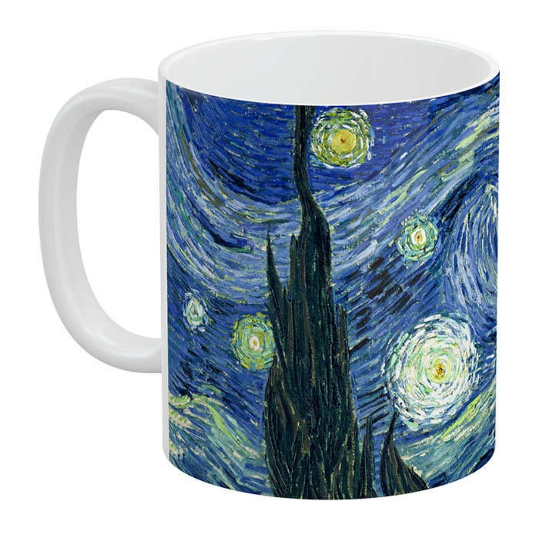 ماگ طرح شب پرستاره کد39