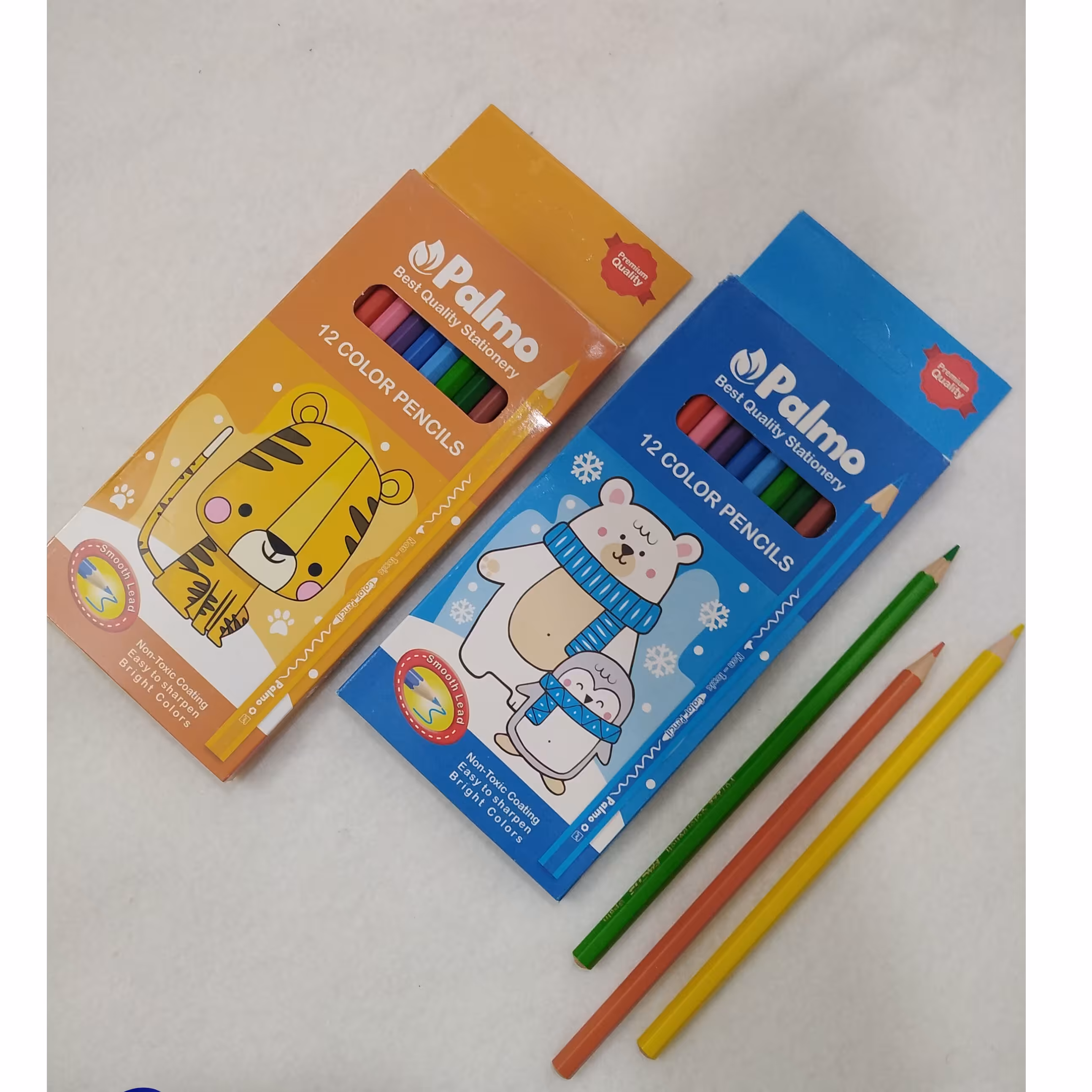 مداد رنگی 12 رنگ پالمو