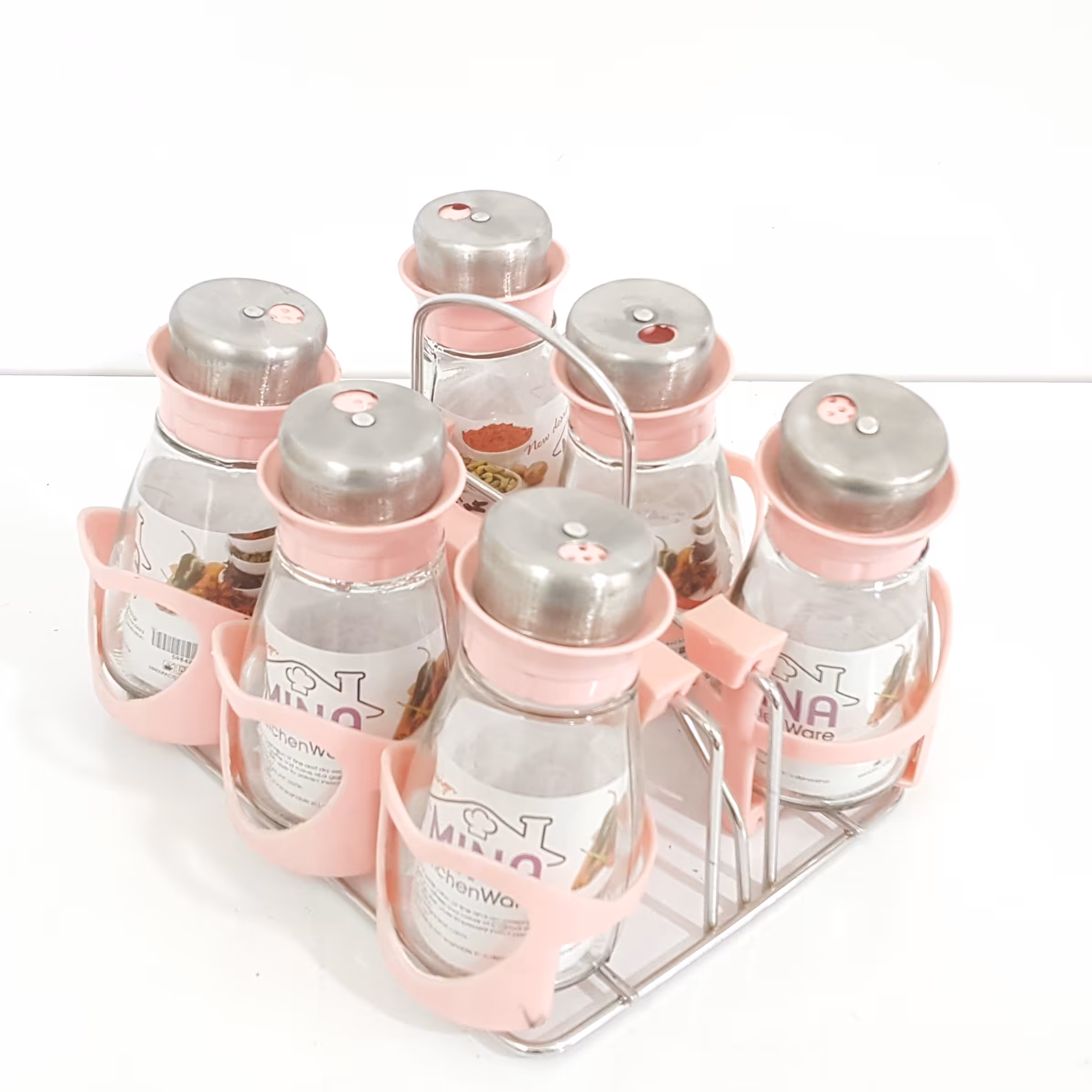 جا ادویه 6 تایی استند دار