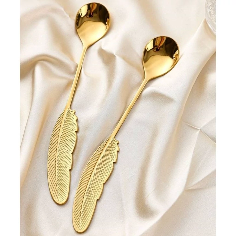 قاشق طلایی پر L13 | amazonchi