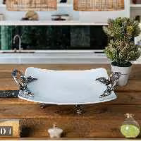 دیس چینی پیوتر.شیرینیخوری.شیرینی خوری.فیوچر