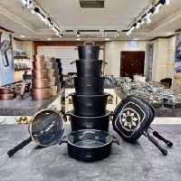 سرویس قابلمه چدن گرانیت 16 پارچه اس جی-SG