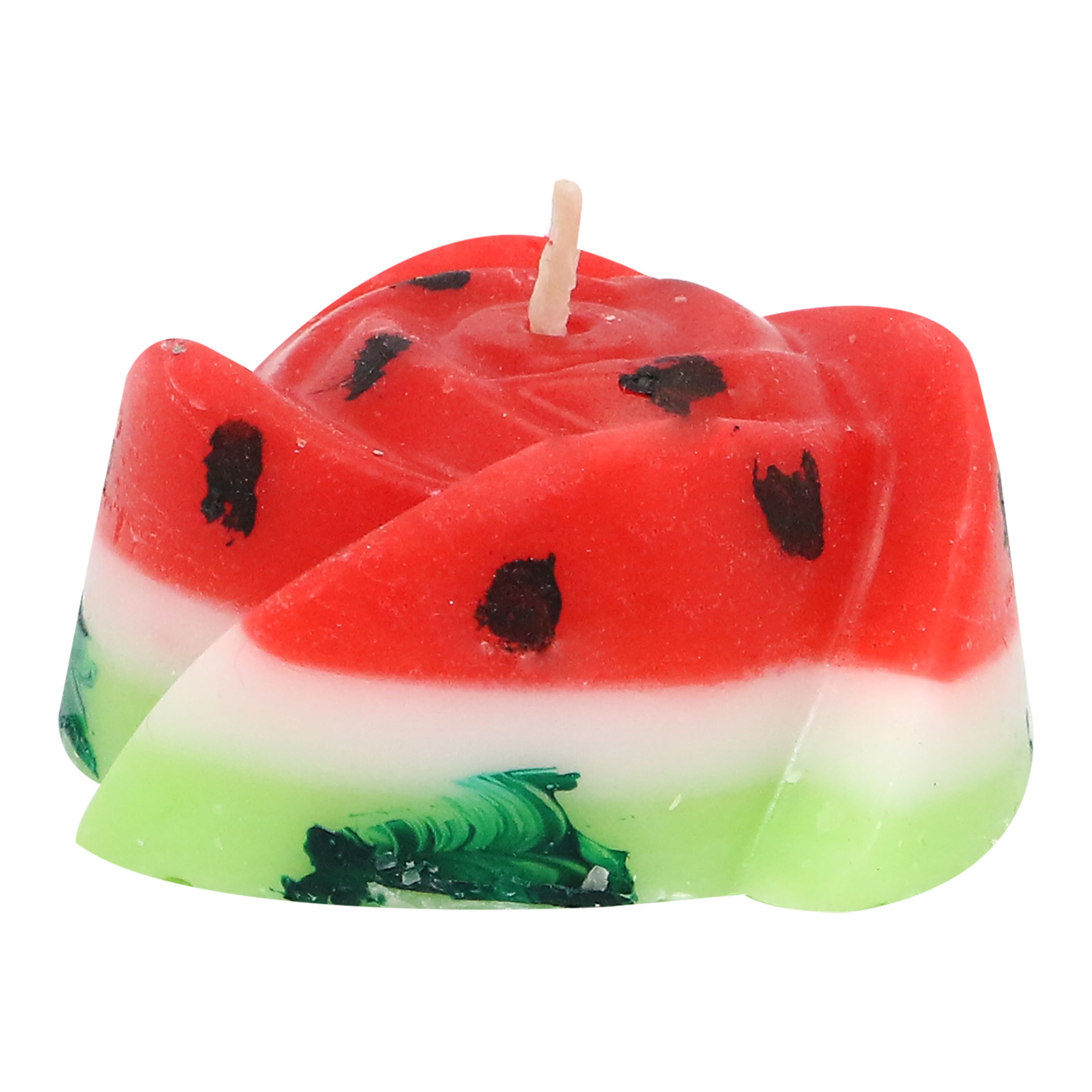 شمع یلدا مدل گل رز   2 عددی