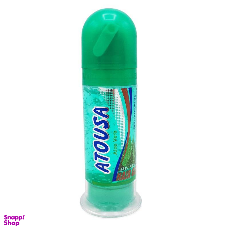ژل مو آتوسا (Atousa) مدل Aloe Vera رنگ سبز حجم 100 میلی لیتر بسته 3 عددی