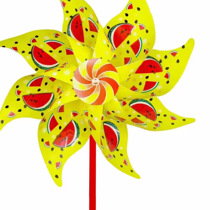 فرفره گلاسه طرح هندوانه یلدا (10عددی)