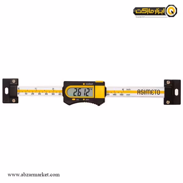 خط کش دیجیتال افقی آسیمتو 30 سانتی متر مدل 5-12-326