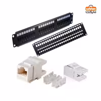 پچ پنل کیستونی بدون شیلد Cat 6 UTP سانت