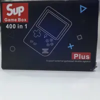 گیم باکس شامل 400 بازی زیبا وخاطره انگیز (سوپرماریوو کنترا کمبت و...)با قابلیت وصل شدن به تلوزیون