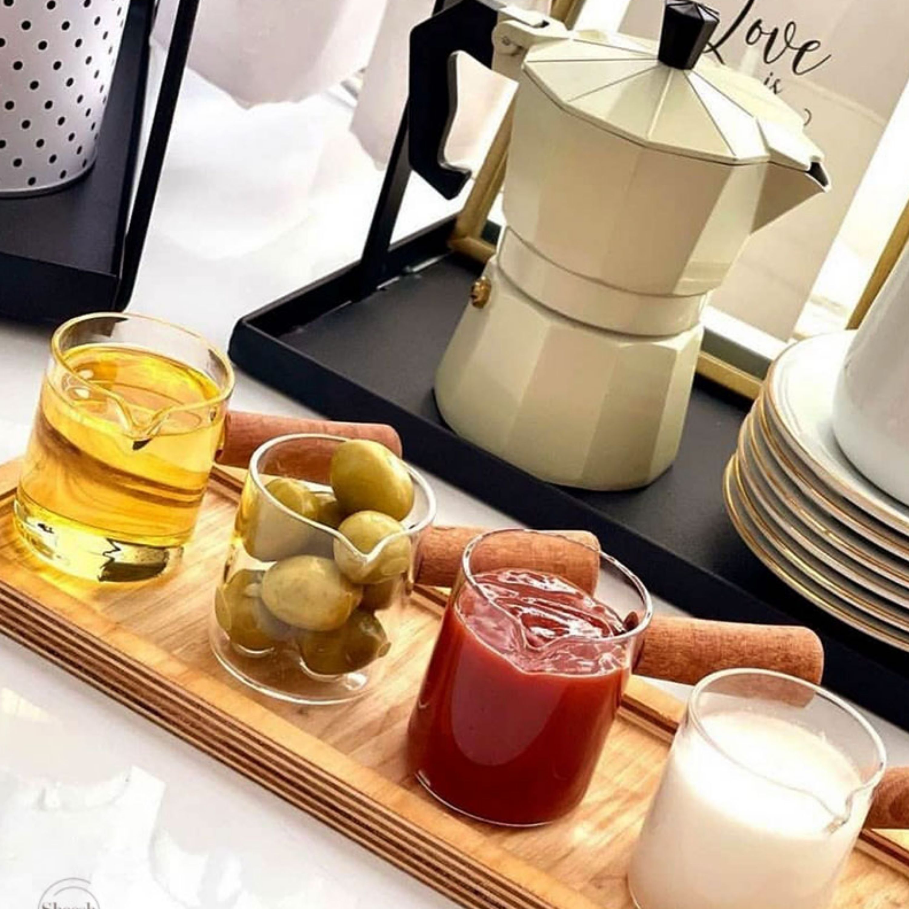 سس خوری پیرکس دسته چوب   