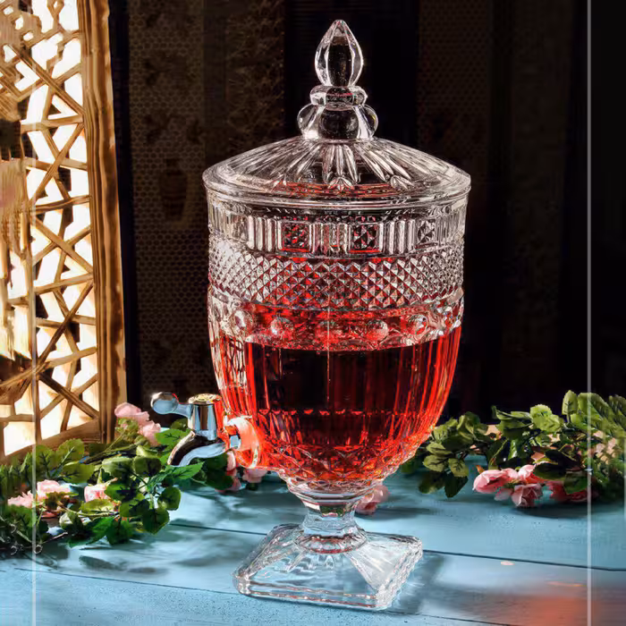 کلمن شیشه ای 5 لیتری دیاموند