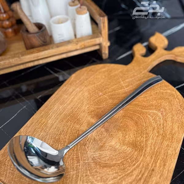 کفگیر ملاقه استیل جور