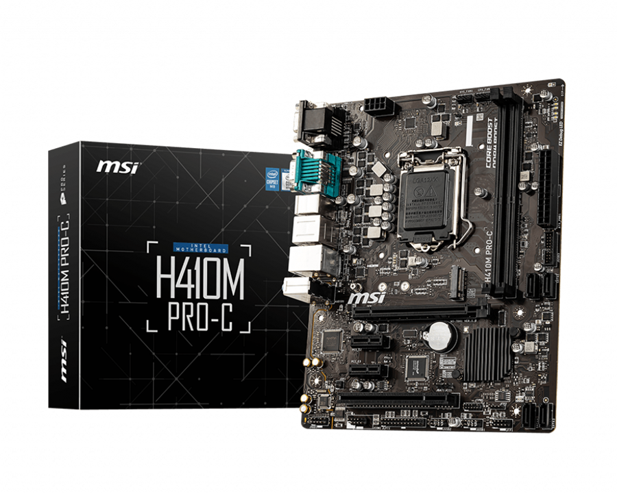 مادربرد ام اس آی مدل H410M PRO-C سوکت 1200