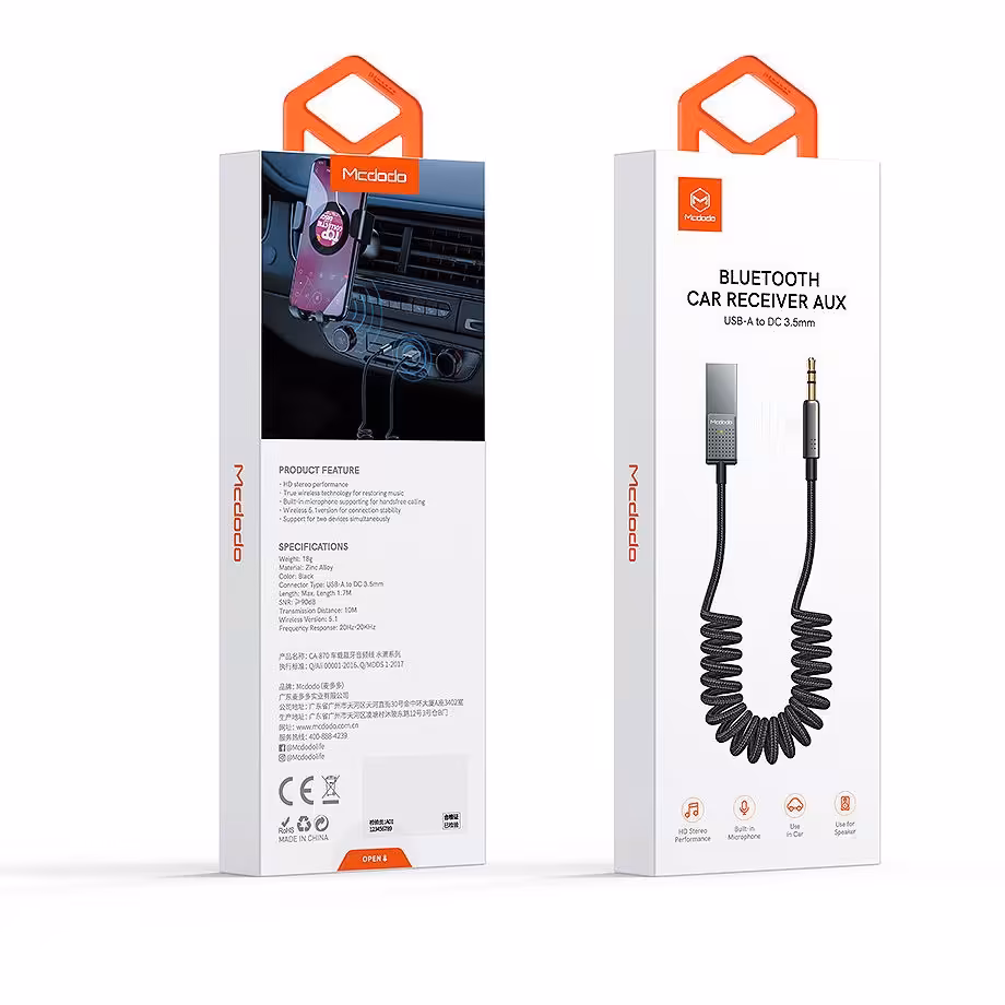 گیرنده صوتی بلوتوثی مک دودو مدل CA-8700