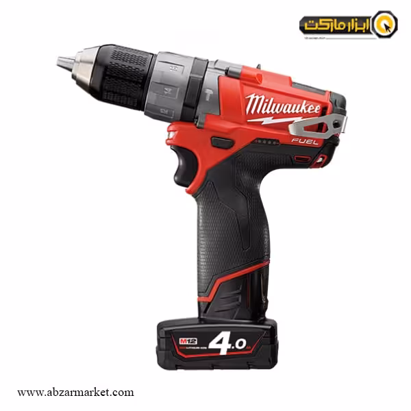 دریل شارژی چکشی میلواکی براشلس لیتیوم 12 ولت مدل M12 CPD-402C