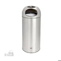سطل زباله اداری تمام استیل بهازکالا 16165057