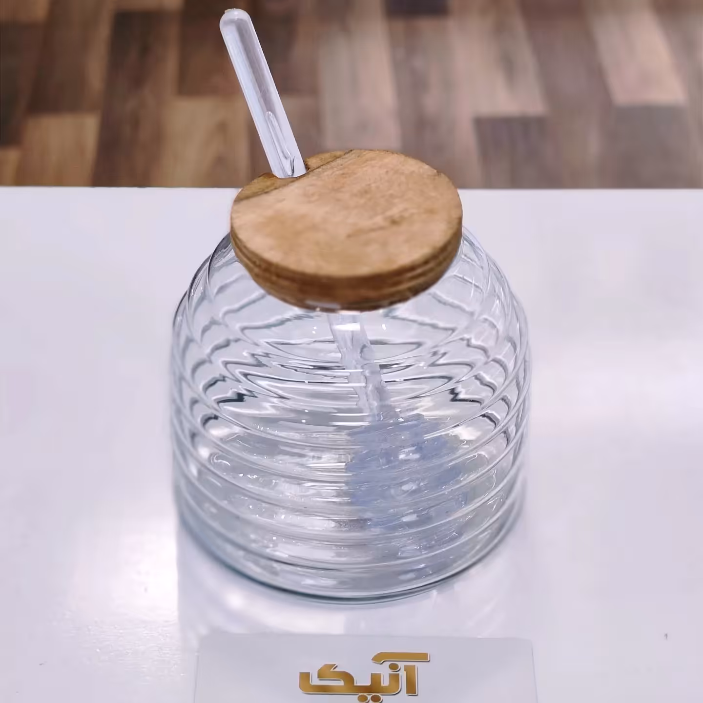 عسل خوری طرح حلقه درب چوب