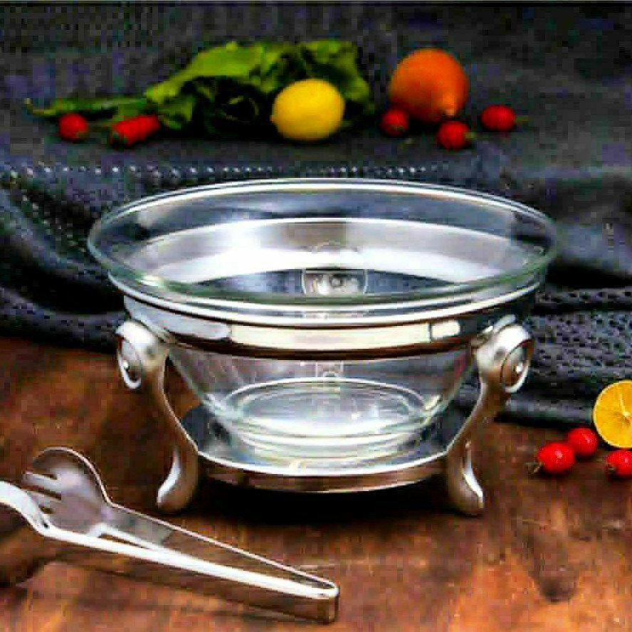 سوفله خوری سالاد برند رزلند استیل خالص