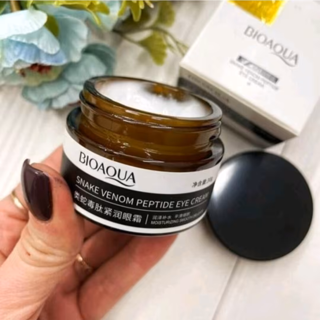 کرم دور چشم سم مار بیوآکوا  نرم کننده آبرسان ضد پیری 30 گرمی