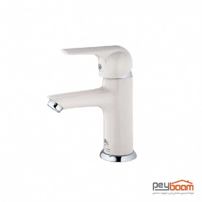 شیر روشویی درخشان مدل وایت کاج