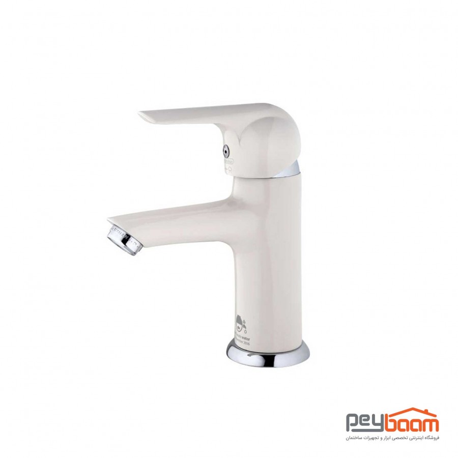 شیر روشویی درخشان مدل وایت کاج