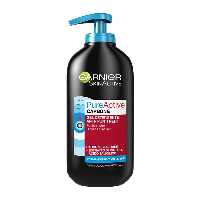 ژل شست و شو صورت ذغالی گارنیر Pure Active Carbone | خرید + قیمت
