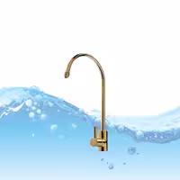 شیر تصفیه آب طلایی اهرمی 10 عددی (پس کرایه)