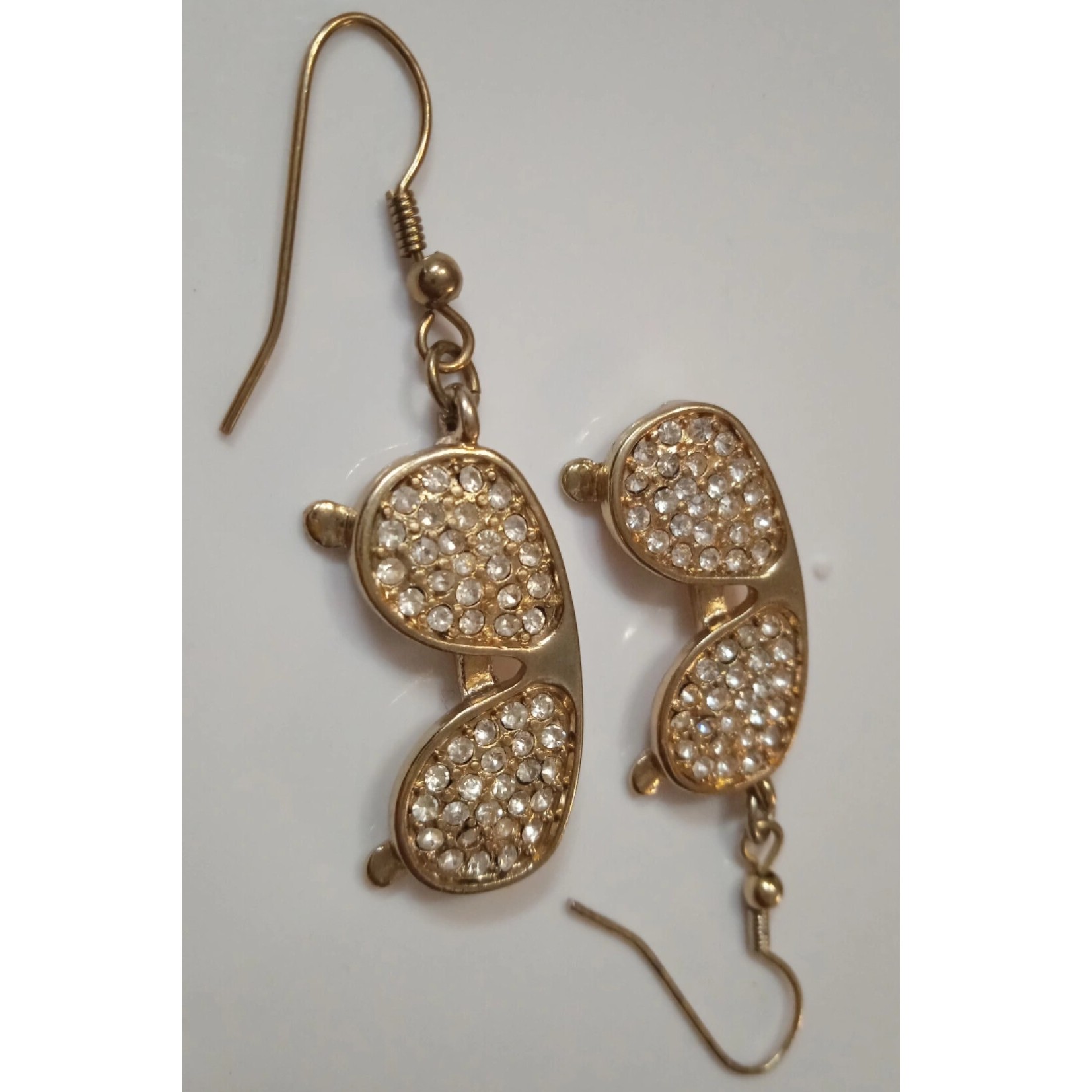 گوشواره طرح عینک