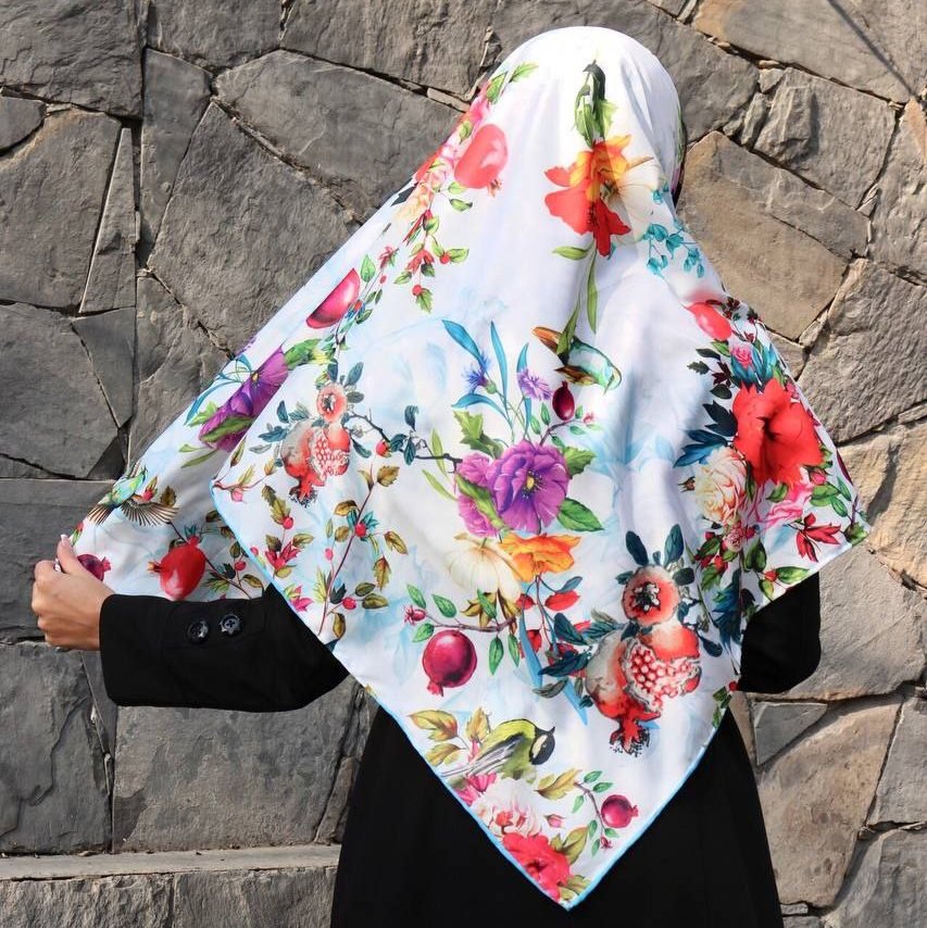 روسری مجلسی ساتن 5 طرح