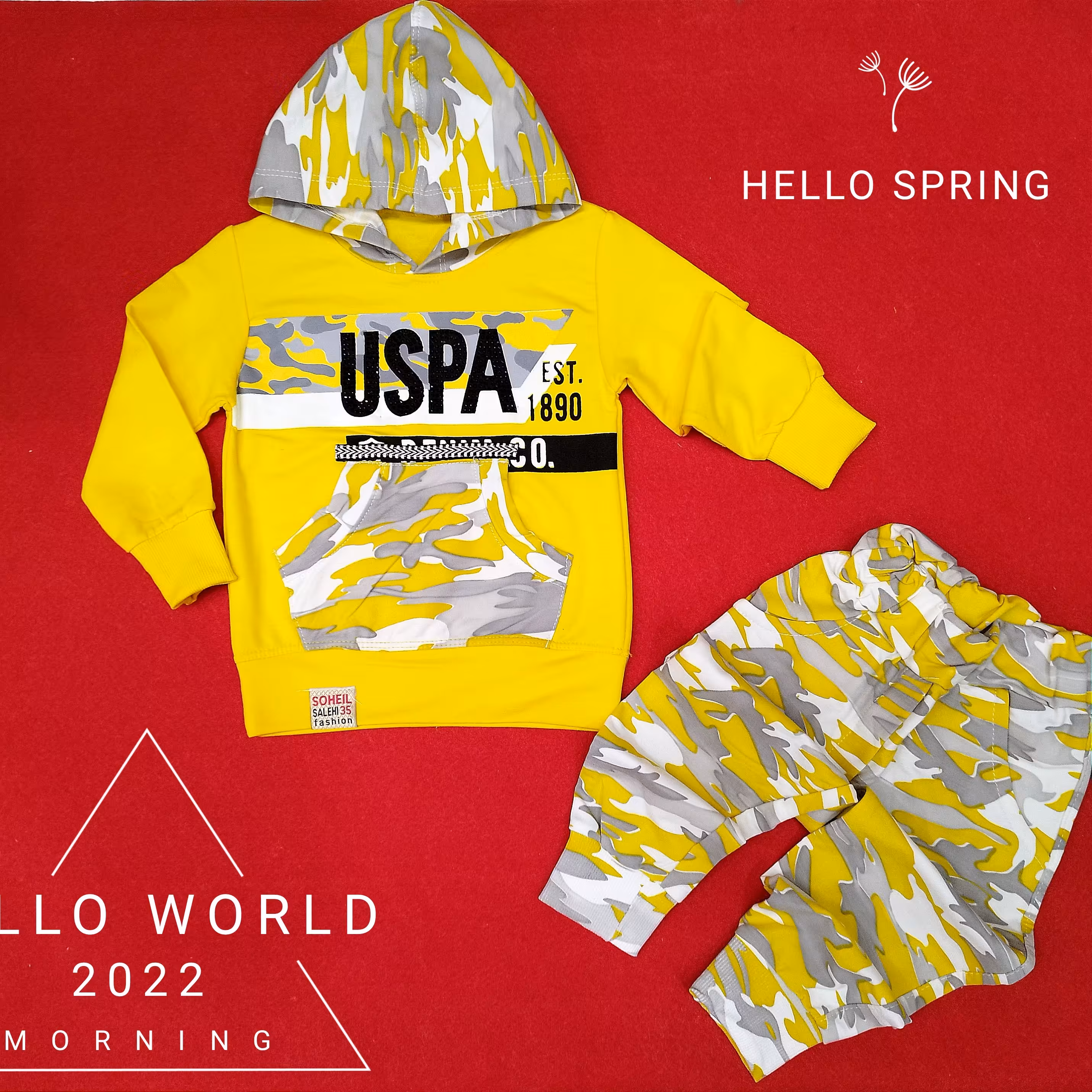 هودی شلوار پسرانه دخترانه اسپرت زیبا